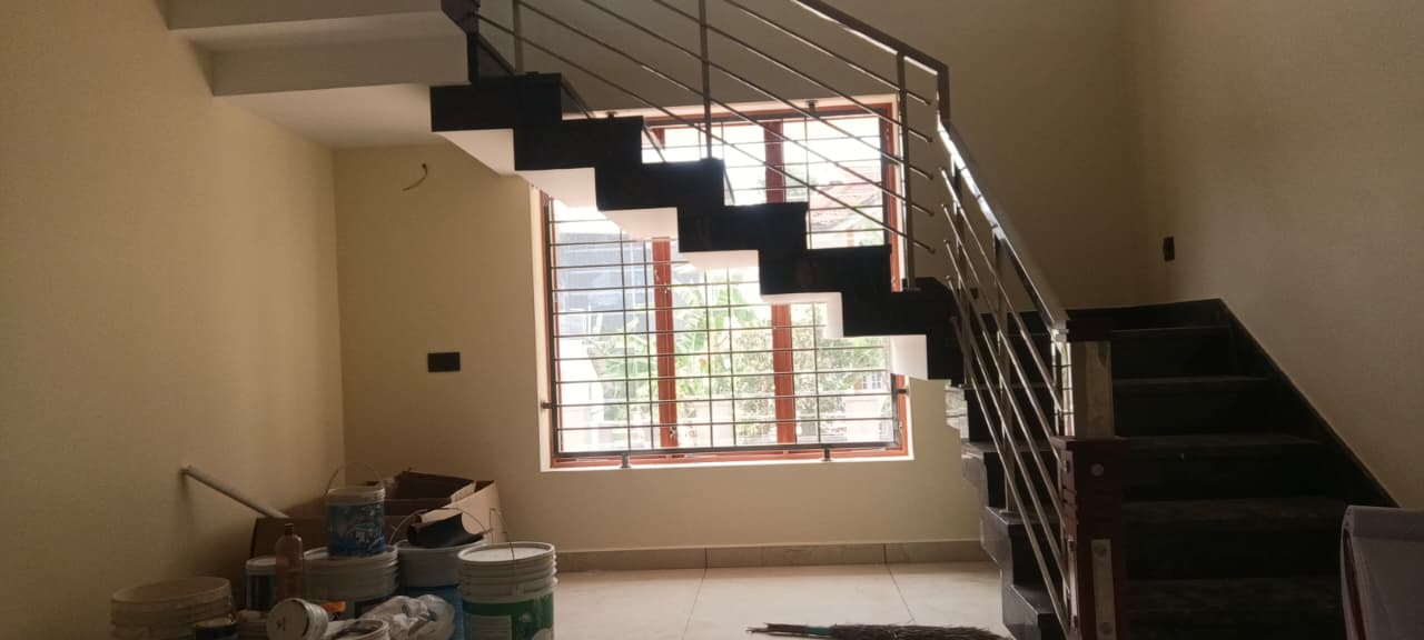 Unfinished building interior